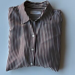 Everlane silk blouse